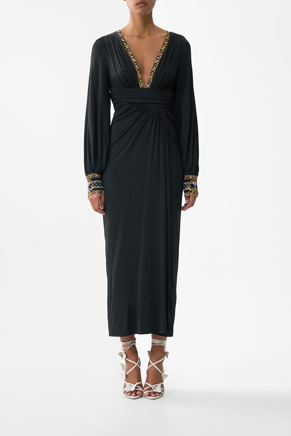 CAMILLA_00036702_WAISTED_DRAPED_JERSEY_DRESS_OTTOMAN_ELEGANCE_1