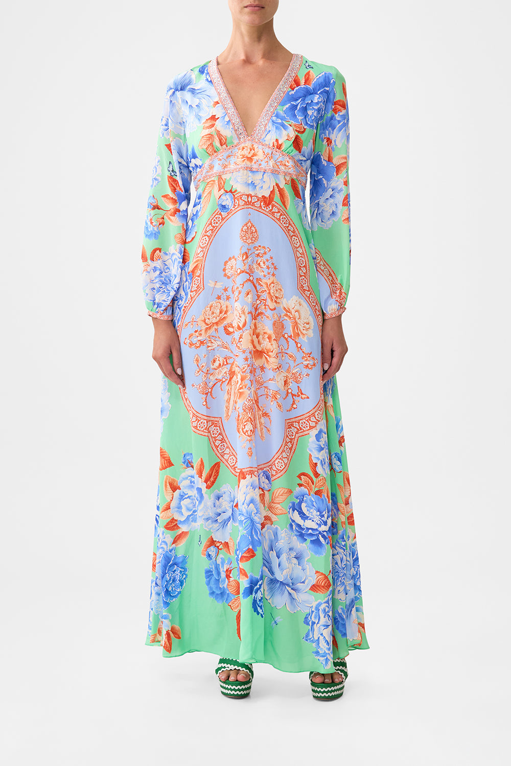 CAMILLA_00037115_PRINTED_LANTERN_SLEEVE_DRESS_TOPKAPI_POP_MODEL_2