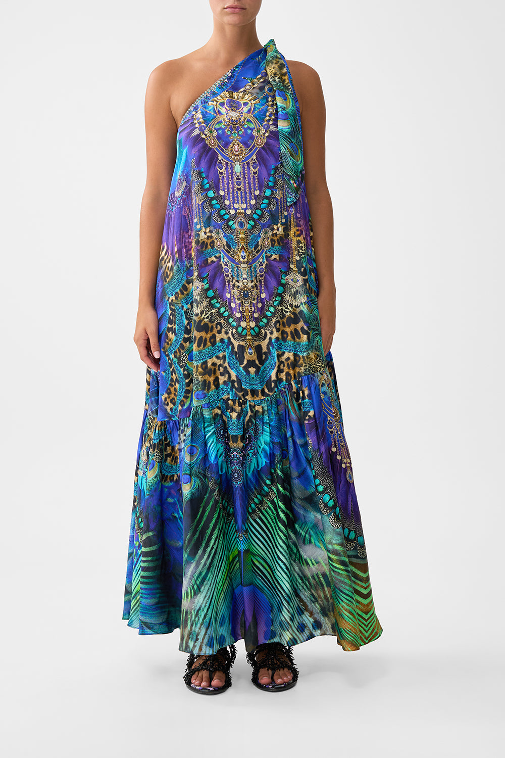 CAMILLA_00037338_TIE_ONE_SHOULDER_DRESS_COSMIC_ZOOLOGY_1