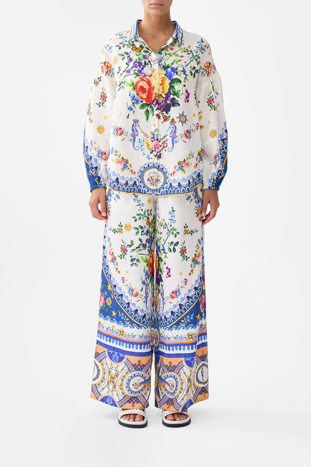 CAMILLA_00037798_BALLOON_SLEEVE_SHIRT_BLOUSE_TILES_DARLS_1