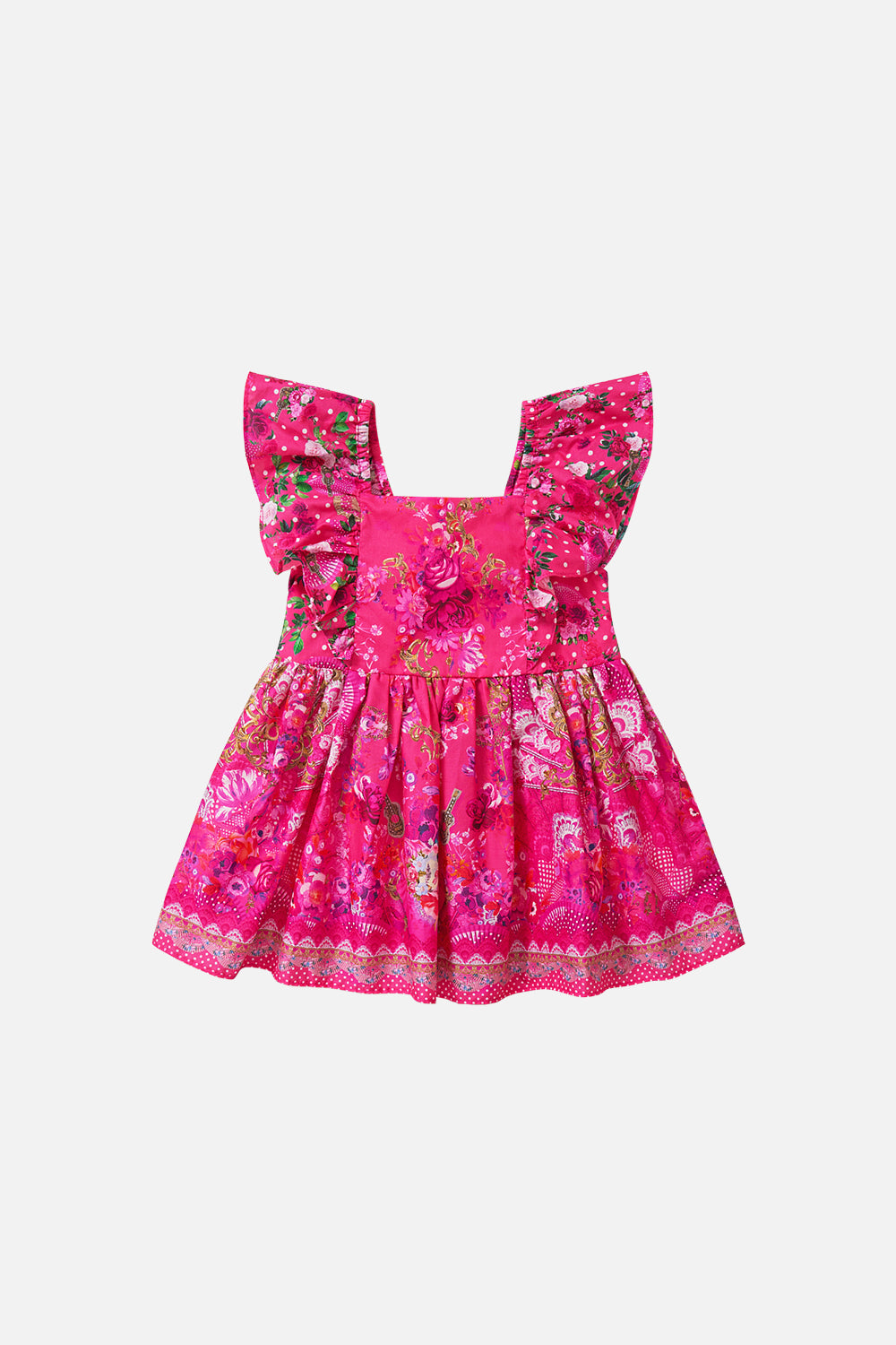 CAMILLA_00039799_BABIES_FLARED_DRESS_WITH_FRILL_SHOULDER_FLAMENCO_ROSE_GHOST_1