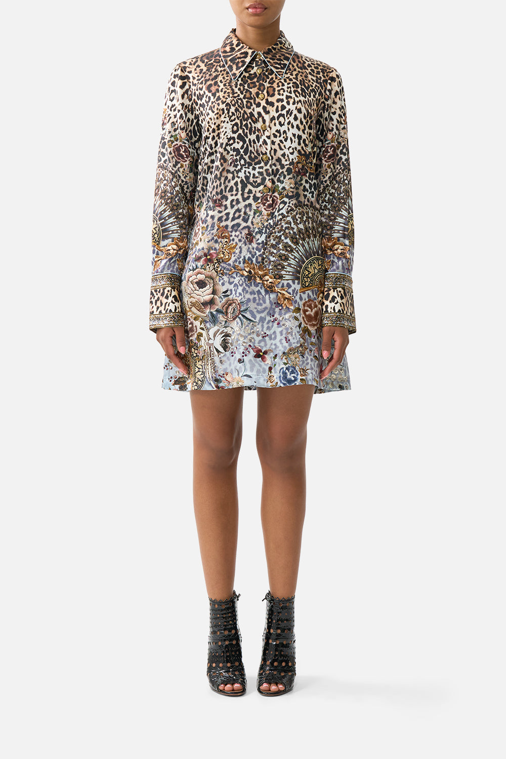 CAMILLA_00041554_MINI_SHIRT_DRESS_FIESTA_SIESTA_REPEAT_MODEL_1