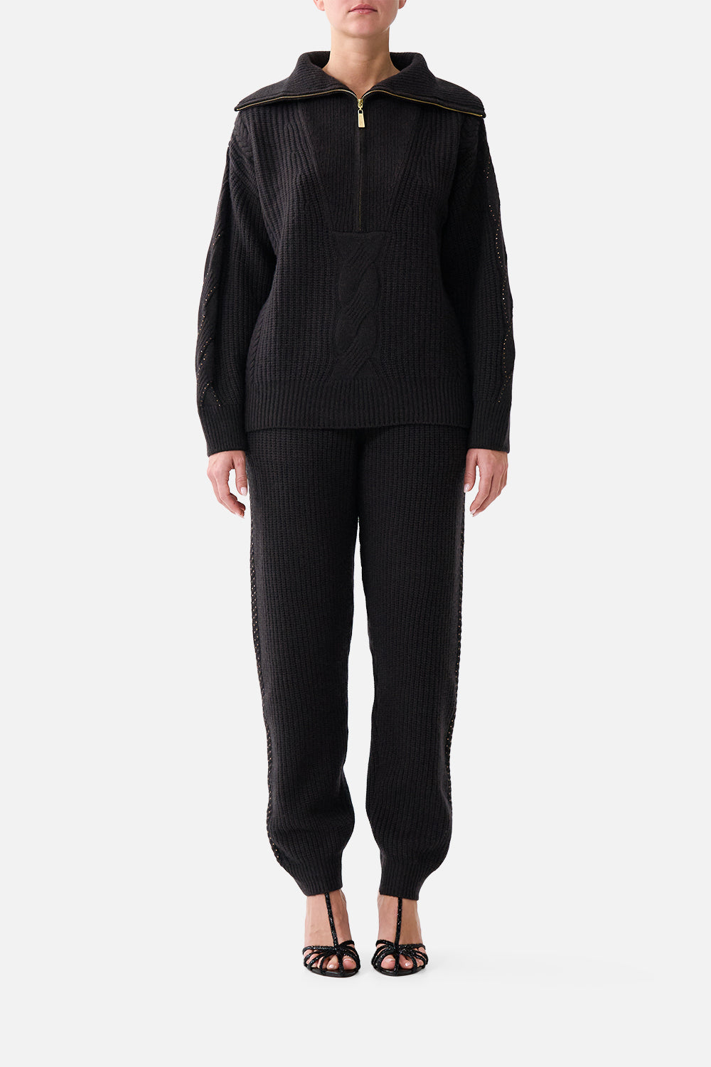 CAMILLA_00044643_HALF_ZIP_KNIT_SWEATER_NIGHT_GARDEN_MODEL_1